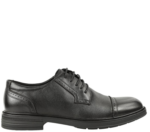 Pantofi eleganti, barbati, OTTER, E650027A negru, piele naturala