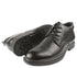 Ghete casual, barbati, OTTER, E650029A negru, piele naturala