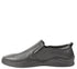 Pantofi casual, barbati, OTTER, E660007A negru, piele naturala