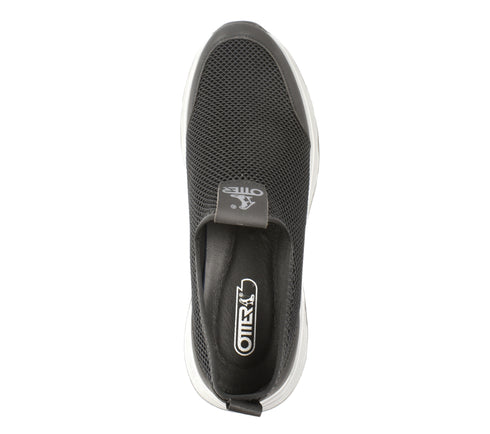 Pantofi sport, barbati, OTTER, V260003A negru, textil