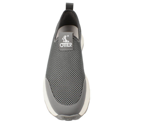 Pantofi sport, barbati, OTTER, V260003B gri, textil