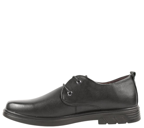 Pantofi casual, barbati, MELS, 88513, negru, piele naturala