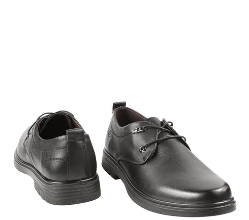 Pantofi casual, barbati, MELS, 88513, negru, piele naturala