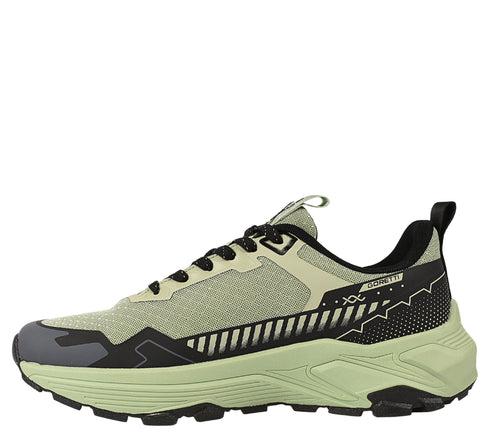 Pantofi sport, barbati, GORETTI, B100-CL30511 verde, textil