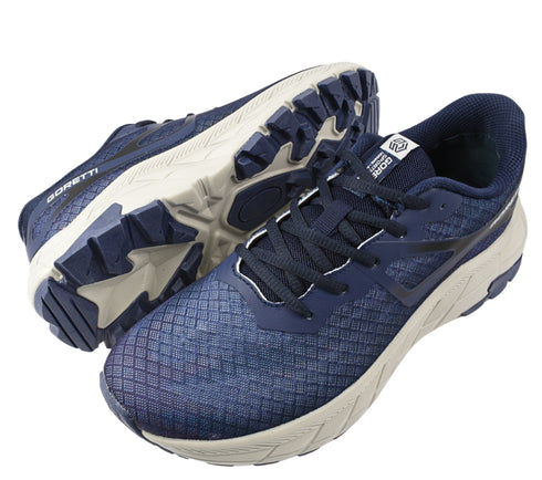 Pantofi sport, barbati, GORETTI, B100-CL27301 bleumarin, textil