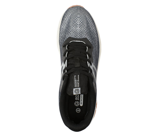 Pantofi sport, barbati, GORETTI, B100-CL27301 gri, textil