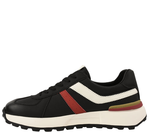 Pantofi sport, barbati, ADA SHOES, 5317 negru, piele naturala
