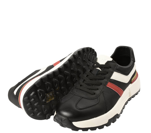 Pantofi sport, barbati, ADA SHOES, 5317 negru, piele naturala