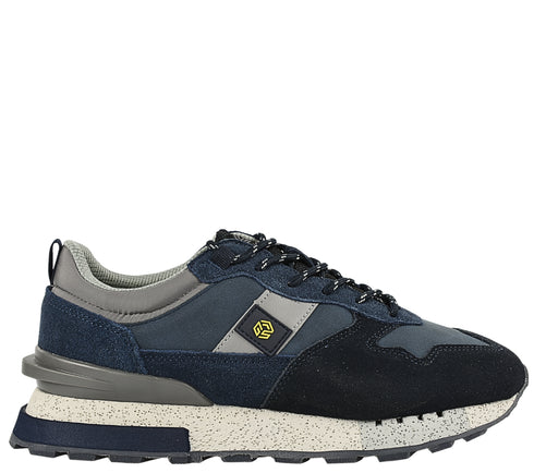 Pantofi sport, barbati, GORETTI, B110-2024-23M854 bleumarin, piele naturala