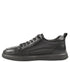 Pantofi sport, barbati, ADA SHOES, W27011 negru, piele naturala