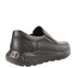 Pantofi casual, barbati, OTTER, DS217A3 negru, piele naturala