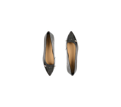 Pantofi casual, dama, ADA SHOES, 5025-1 negru, piele naturala