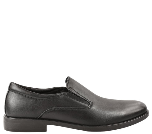 Pantofi casual, barbati, ADA SHOES, DY26107 negru, piele naturala