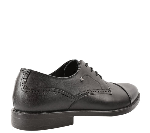 Pantofi casual, barbati, ADA SHOES, DY26108 negru, piele naturala