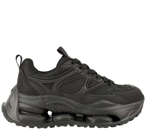 Pantofi sport, dama, FRANCO GERARDO, 3A531 negru, piele naturala