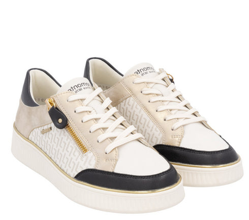 Pantofi sport, dama, REMONTE, D2E04-80, alb, piele naturala