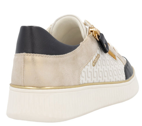 Pantofi sport, dama, REMONTE, D2E04-80, alb, piele naturala