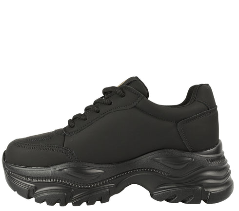 Pantofi sport, dama, FRANCO GERARDO, 6392 negru, piele naturala