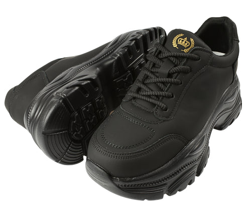 Pantofi sport, dama, FRANCO GERARDO, 6392 negru, piele naturala