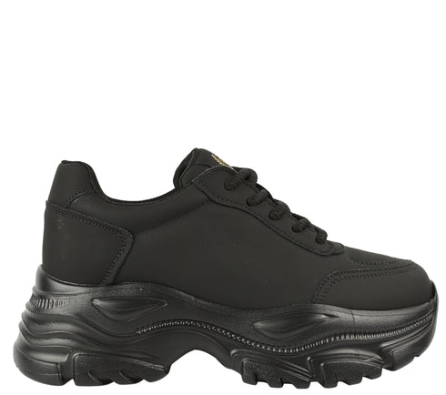 Pantofi sport, dama, FRANCO GERARDO, 6392 negru, piele naturala