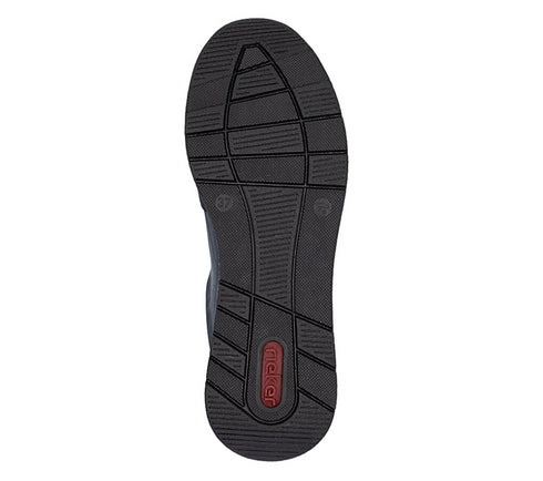 Pantofi sport, dama, RIEKER ANTISTRESS, 58923-14 bleumarin, piele ecologica
