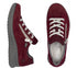 Pantofi sport, dama, RIEKER TEX ANTISTRESS, 59000-35 bordo, piele intoarsa