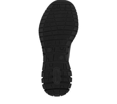 Pantofi sport, femei, RIEKER ANTISTRESS , M5357-00 negru, piele ecologica