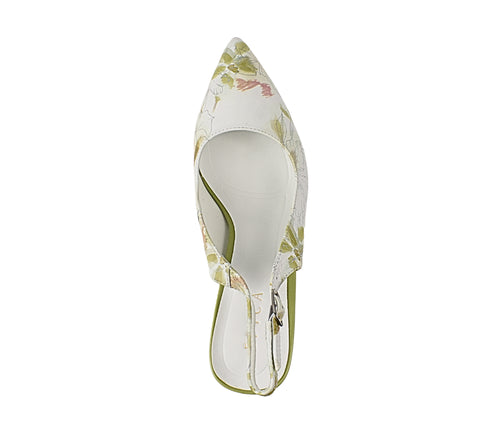Pantofi eleganti, dama, EPICA, JI60054B verde, piele naturala