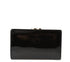 Portofel casual, dama, PIERRE CARDIN 108, negru, piele lacuita