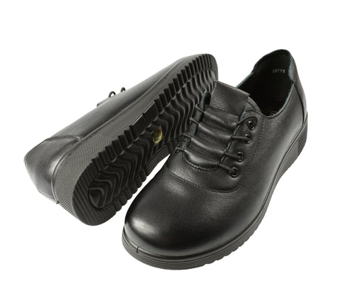 Pantofi casual, dama, FORMAZIONE, 18791 negru, piele naturala