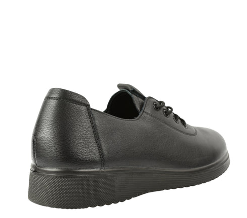 Pantofi casual, dama, FORMAZIONE, 18791 negru, piele naturala