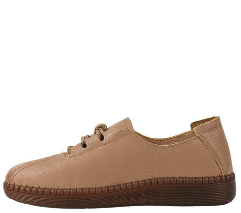 Pantofi casual, dama, FORMAZIONE, 6351 taupe, piele naturala