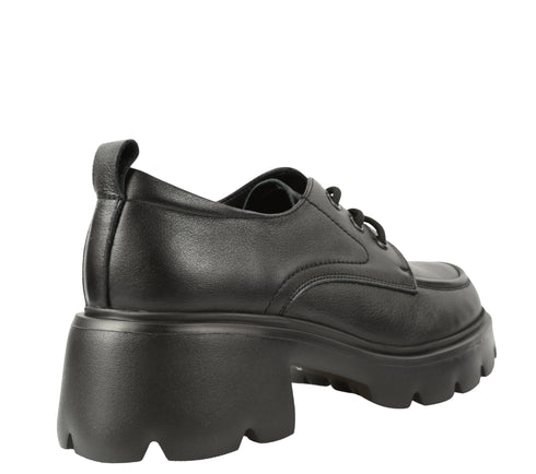 Pantofi casual, dama, FORMAZIONE, 66920 negru, piele naturala
