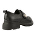 Pantofi casual, dama, FORMAZIONE, KM 6715 negru, piele naturala
