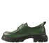 Pantofi casual, dama, FORMAZIONE, KM 6715 verde, piele naturala