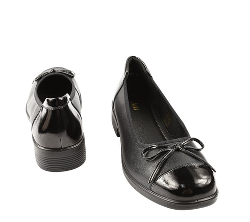 Pantofi eleganti, dama, ADA SHOES, 7805 negru, piele naturala