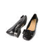 Pantofi eleganti, dama, ADA SHOES, 2321 negru, piele lacuita, cu toc