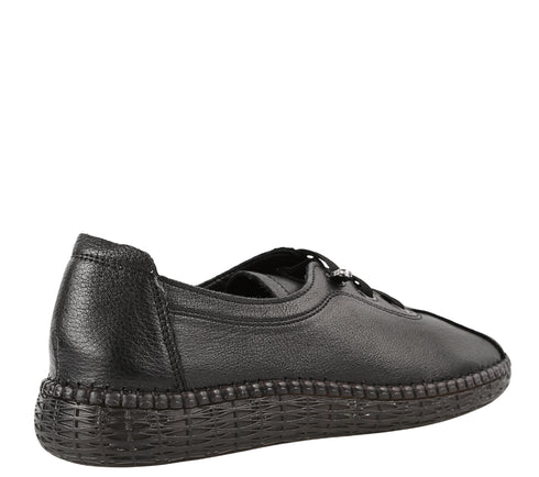 Pantofi casual, dama, ADA SHOES, 2810 negru, piele naturala