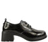 Pantofi casual, dama, PASS COLLECTION, J970007A negru, piele naturala, cu toc