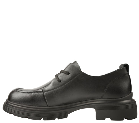 Pantofi casual, dama, FORMAZIONE, KM 6716 negru, piele naturala