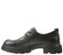 Pantofi casual, dama, FORMAZIONE, KM 6716 negru, piele naturala