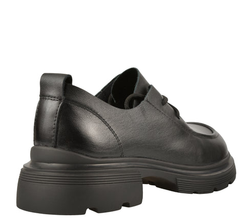 Pantofi casual, dama, FORMAZIONE, KM 6716 negru, piele naturala