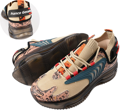 Pantofi sport, dama, FRANCO GERARDO, TF505W crem, textil