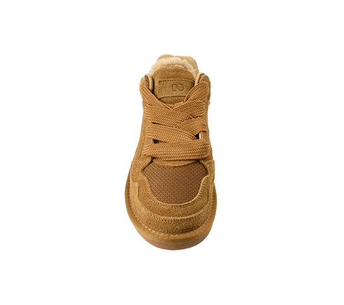 Pantofi sport, dama, ANNA VIOTTI, D114-PK2690 camel, piele intoarsa