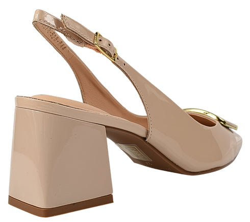 Pantofi eleganti, dama, EPICA, 11572-528-644 crem, piele lacuita, cu toc