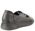 Pantofi casual, dama, FORMAZIONE, D3366B negru, piele naturala