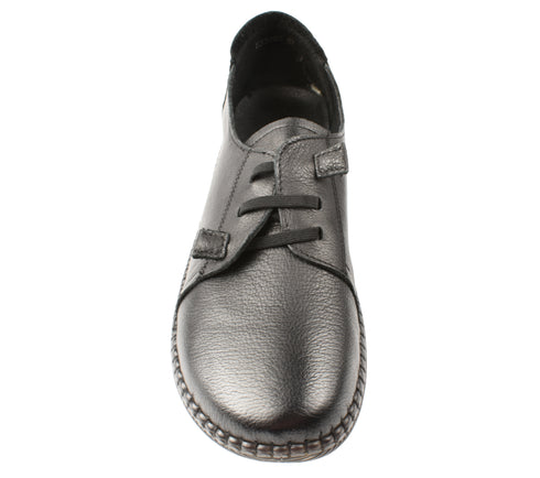 Pantofi casual, dama, FORMAZIONE, D3366B negru, piele naturala