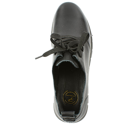 Pantofi casual, dama, FORMAZIONE, 21072 negru, piele naturala