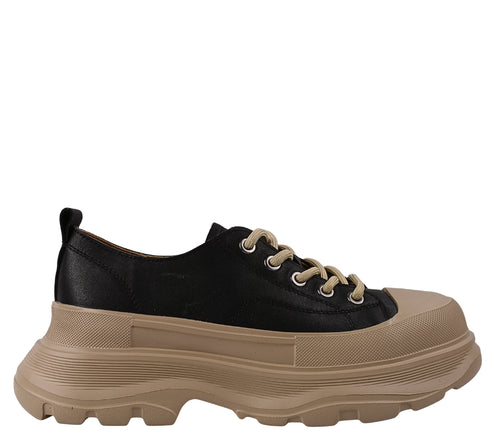 Pantofi sport, dama, FRANCO GERARDO, 6805 negru, piele naturala