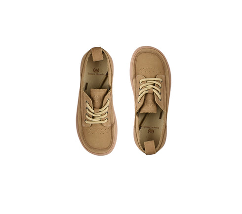 Pantofi sport, dama, FRANCO GERARDO, 2535 bej, piele nabuc